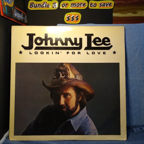Johnny Lee Lookin' For Love 1980 Vinyl Record - Picture 1 of 4